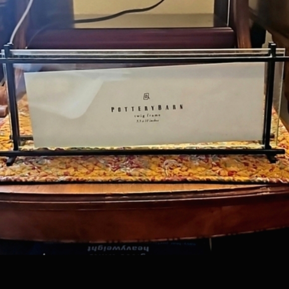 Vtg Pottery Barn RARE neoclassical metal twig frame "CLEARANCE$ never used - Picture 4 of 10